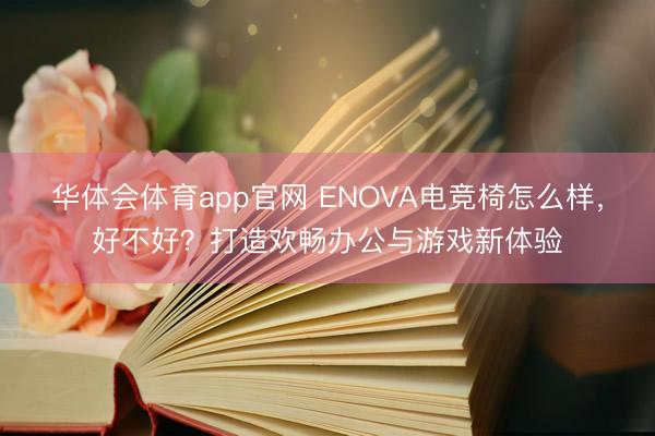 华体会体育app官网 ENOVA电竞椅怎么样，好不好？打造欢畅办公与游戏新体验